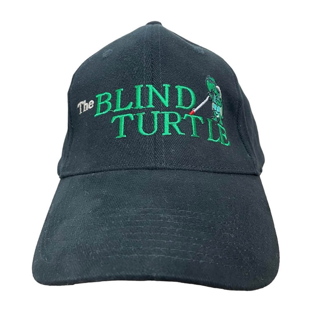The Blind Turtle Black Baseball Hat